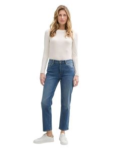 Tom Tailor Dżinsy - Regular fit - w kolorze niebieskim rozmiar: W27/L30. Niebieskie jeansy Tom Tailor, bez wzorów. Za 101,23 zł.