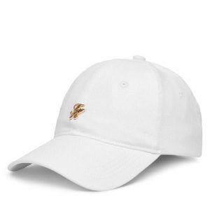 Czapka z daszkiem Tommy Hilfiger. Białe czapki TOMMY HILFIGER, bez wzorów. Za 147,99 zł.