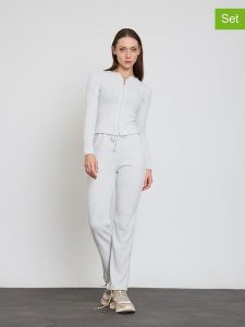 BGN 2-częściowy zestaw w kolorze jasnoszarym rozmiar: 36. Szare kardigany BGN. Za 152,99 zł.