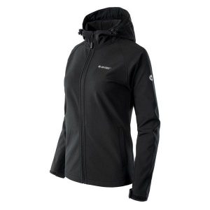 Damska kurtka softshell Hi-Tec Lady Neti. Czarne kurtki Hi-tec, xl, bez wzorów, z softshellu, bez kaptura. W wyprzedaży za 213,60 zł.