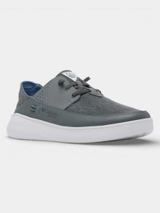 Buty Męskie Columbia Boatside Relaxed PFG. Białe balerinki Columbia, bez wzorów, z materiału, bez obcasa, bez zapięcia. Za 339,00 zł.
