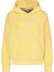 Sublevel Bluza w kolorze żółtym rozmiar: XS. Żółte bluzy Sublevel, xs, bez wzorów, z kapturem. Za 96,60 zł.