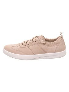 Legero Skórzane sneakersy "Silence" w kolorze beżowym rozmiar: 40. Brązowe trampki Legero, bez wzorów, bez zapięcia. Za 250,01 zł.