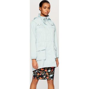 Błękitna parka - Niebieski. Niebieskie kurtki marki Reserved. W wyprzedaży za 119,99 zł.
