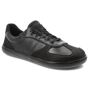 Czarne Półbuty Wasak Skórzane Damskie Barefoot. Czarne półbuty Wasak, bez wzorów, ze skóry, bez obcasa, bez zapięcia. Za 305,99 zł.