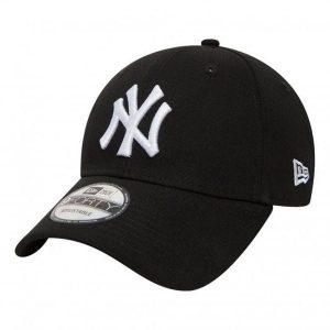Czapka z daszkiem New Era 9FORTY MLB New York Yankees Czarna - 10531941. Czarne czapki New Era, bez wzorów. Za 99,99 zł.
