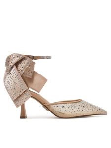 Steve Madden Szpilki Fiorela-Mr 11005138 Złoty. Żółte szpilki Steve Madden, bez wzorów, z materiału, bez obcasa. Za 689,99 zł.