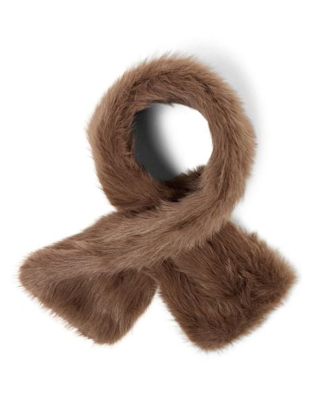 Opus szal ze sztucznego futra Kobiety brązowy, ONE SIZE. Brązowe szaliki Opus, bez wzorów. Za 149,95 zł.