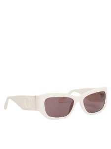 Guess Okulary przeciwsłoneczne GU00253 Kremowy. Białe okulary przeciwsłoneczne Guess. Za 479,99 zł.