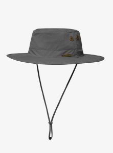 Kapelusz turystyczny Trekmates Borneo Hat. Szare kapelusze TREKMATES, bez wzorów, z materiału. Za 151,99 zł.