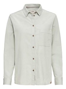 Camel Active Koszula w kolorze miętowym rozmiar: S. Niebieskie koszule Camel Active, s, bez wzorów, z bawełny, bez kołnierzyka, bez ramiączek. Za 127,35 zł.