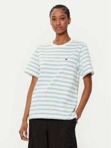 Weekend Max Mara T-Shirt Satrapo 2515971031 Zielony Regular Fit. Zielone t-shirty Weekend Max Mara, s, bez wzorów, z bawełny, bez kołnierzyka, bez ramiączek. Za 229,99 zł.