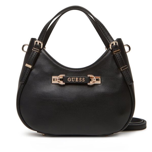 Torebka Guess. Czarne torebki klasyczne Guess, z aplikacjami, bez dodatków. Za 399,99 zł.