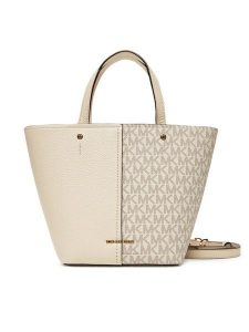 MICHAEL Michael Kors Torebka Flora 32T5GFFC1B Écru. Torebki klasyczne MICHAEL Michael Kors, bez wzorów, ze skóry, bez dodatków. Za 679,99 zł.