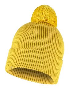 Buff Czapka "Tim" w kolorze żółtym rozmiar: onesize. Żółte czapki Buff, bez wzorów, z wełny. Za 128,95 zł.