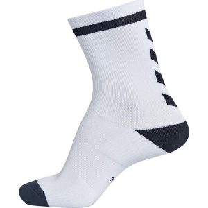 Skarpety sportowe dla dorosłych Hummel Elite Indoor Sock Low. Niebieskie skarpetki Hummel, bez wzorów. Za 40,00 zł.