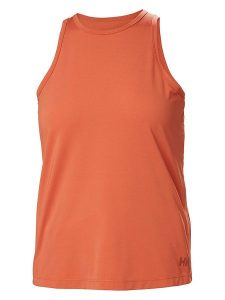 Helly Hansen Top funkcyjny "Siren Tank" w kolorze pomarańczowym rozmiar: L. Pomarańczowe topy Helly Hansen, l, bez wzorów, z materiału, bez kołnierzyka, bez ramiączek. Za 118,56 zł.