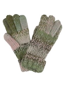 Regatta Rękawiczki "Frosty Glove VI" w kolorze jasnoróżowo-zielonym rozmiar: L/XL. Zielone rękawiczki Regatta, bez wzorów, prążkowane. Za 57,06 zł.