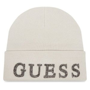 Czapka Guess. Brązowe czapki Guess, z aplikacjami. Za 129,99 zł.