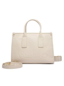 Valentino Torebka Foxy Re VBS9EO04 Écru. Torebki klasyczne Valentino, bez wzorów, ze skóry, bez dodatków. Za 679,99 zł.