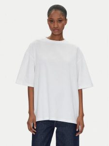2NDDAY T-Shirt Arale 2252245310 Biały Loose Fit. Białe t-shirty 2NDDAY, xs, bez wzorów, z bawełny, bez kołnierzyka, bez ramiączek. Za 139,99 zł.