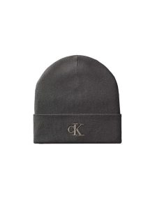 Calvin Klein Czapka Kobiety szary, ONE SIZE. Szare czapki Calvin Klein, bez wzorów, z wiskozy, eleganckie. Za 129,95 zł.