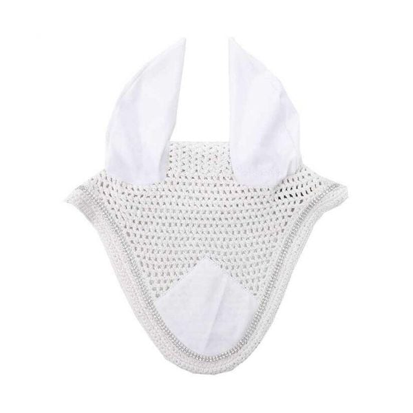 Czapka przeciwlotnicza z dżetami Kavalkade. Białe czapki KAVALKADE, bez wzorów, eleganckie. Za 142,00 zł.