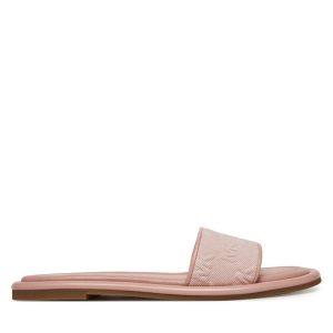 Klapki MICHAEL Michael Kors. Czerwone klapki MICHAEL Michael Kors, bez wzorów, bez obcasa. Za 349,99 zł.