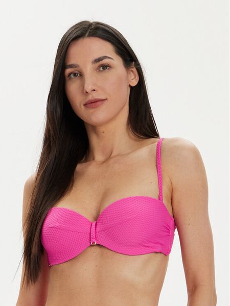 Selmark Góra od bikini BJ516 Różowy. Czerwone bikini Selmark, bez wzorów, z syntetyku. Za 169,99 zł.