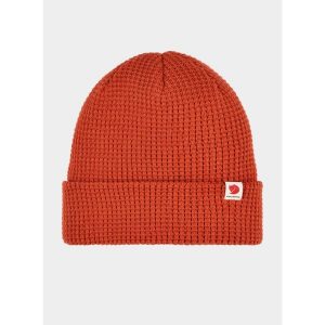 Czapka na zimę Fjallraven Tab Hat - cabin red. Czerwone czapki Fjällräven, bez wzorów, sportowe. Za 140,99 zł.