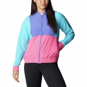 Columbia Kurtka Hike 2033562656. Niebieskie kurtki Columbia, bez wzorów, bez kaptura. Za 183,99 zł.