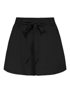 ONLY Szorty "Nova" w kolorze czarnym rozmiar: XL. Czarne szorty ONLY, bez wzorów, z tkaniny. Za 70,24 zł.