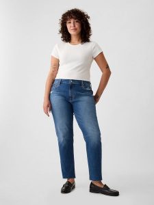 GAP Dżinsy - Regular fit - w kolorze niebieskim rozmiar: W27. Niebieskie jeansy GAP, bez wzorów, z podwyższonym stanem. Za 88,02 zł.