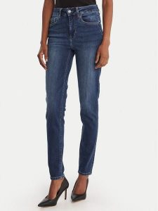 Liu Jo Jeansy UF5013 D4615 Niebieski Skinny Fit. Niebieskie jeansy Liu Jo, bez wzorów, z bawełny. Za 429,99 zł.