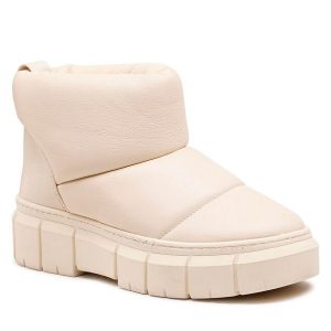 Śniegowce Lasocki. Brązowe buty zimowe Lasocki, bez obcasa, bez zapięcia. Za 269,99 zł.