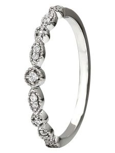 Vittoria Jewels Złoty pierścionek z diamentami rozmiar: 56. Szare pierścionki Vittoria Jewels, z diamentem, złote. Za 856,56 zł.