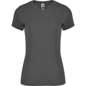 Damska Koszulka Z Krótkim Rękawem Fox Heather Z Krótkim Rękawem. Brązowe bluzki ROLY, xl, bez wzorów, sportowe, bez kołnierzyka, bez ramiączek. Za 34,99 zł.