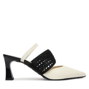 Czółenka Hispanitas. Brązowe czółenka Hispanitas, bez wzorów, bez obcasa, bez zapięcia. Za 609,99 zł.