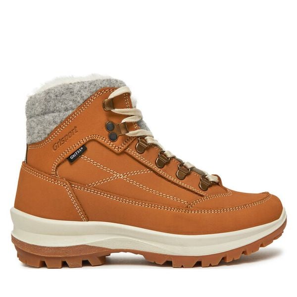 Trekkingi Grisport. Żółte buty sportowe Grisport, bez wzorów, bez zapięcia, trekkingowe. Za 463,99 zł.