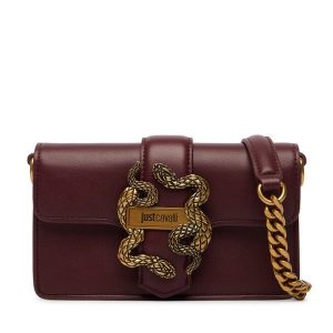 Torebka Just Cavalli. Czerwone torebki klasyczne Just Cavalli, bez wzorów, bez dodatków. Za 689,99 zł.