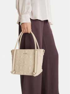 MEXX Torebka CEO-MEXX-AJ-002-09 Beżowy. Brązowe torebki klasyczne Mexx, bez wzorów, z materiału, bez dodatków. Za 169,99 zł.