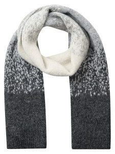Soyaconcept Szal "Hasita" w kolorze antracytowo-kremowym rozmiar: onesize. Brązowe szaliki Soyaconcept, bez wzorów, z materiału. Za 129,95 zł.