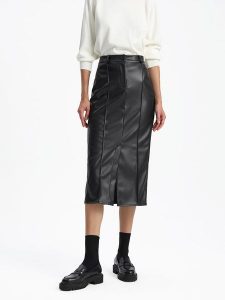 BGN Spódnica w kolorze czarnym rozmiar: 40. Czarne spódnice BGN, na co dzień, bez wzorów, midi. Za 100,45 zł.