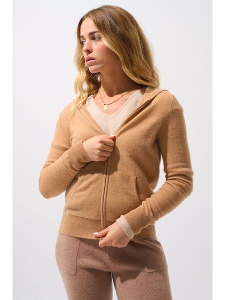 AUTHENTIC CASHMERE Kaszmirowy kardigan "Colombis" w kolorze karmelowym rozmiar: XL. Brązowe kardigany AUTHENTIC CASHMERE, z kaszmiru. Za 359,13 zł.