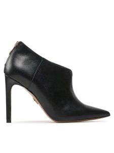 Baldowski Botki D04158-1451-003 Czarny. Czarne botki Baldowski, bez wzorów, ze skóry, bez obcasa, na szpilce, bez zapięcia. Za 479,99 zł.