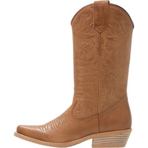 Kentucky's Western Kowbojki i Buty motocyklowe brown. Brązowe buty zimowe marki Kentucky's Western, z materiału. Za 549,00 zł.