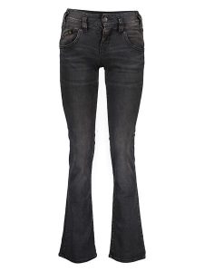 Herrlicher Dżinsy - Slim fit - w kolorze antracytowym rozmiar: W25/L32. Czarne jeansy Herrlicher, z aplikacjami, ze skóry. Za 118,56 zł.