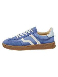 GANT Footwear Skórzane sneakersy "Cuzima" w kolorze niebieskim rozmiar: 37. Niebieskie trampki GANT Footwear, bez wzorów, bez zapięcia. Za 227,15 zł.