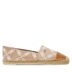 Espadryle MICHAEL Michael Kors. Brązowe espadryle MICHAEL Michael Kors, bez wzorów, bez obcasa. Za 339,99 zł.