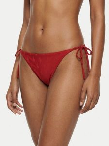 LAUREN RALPH LAUREN Dół od bikini 21685551 Czerwony. Czerwone bikini Lauren Ralph Lauren, bez wzorów, z syntetyku. Za 360,99 zł.